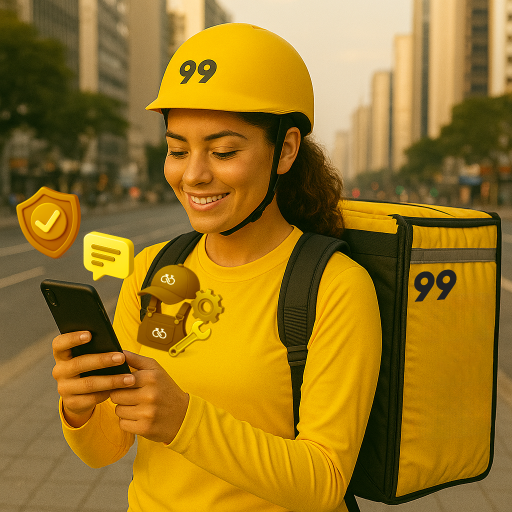 BEBIKE_99FOOD_ENTREGADORA